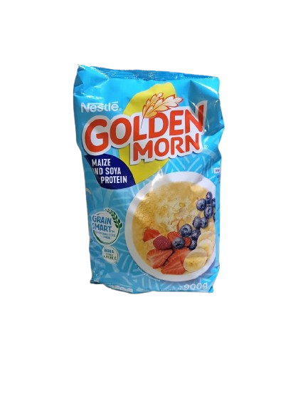 Nestle GOLDEN MORN maize and soya protein