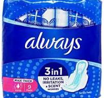 ALWAYS 3 IN 1 PAD
